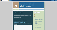 Desktop Screenshot of criativocioso.blogspot.com