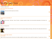 Tablet Screenshot of nevisnaturallyyours.blogspot.com