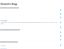 Tablet Screenshot of elisabeth-eide.blogspot.com