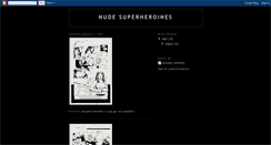 Desktop Screenshot of nude-superheroines.blogspot.com