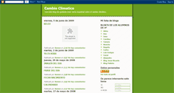 Desktop Screenshot of cambioclimatico74.blogspot.com