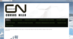 Desktop Screenshot of cursosnillo.blogspot.com