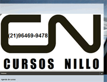 Tablet Screenshot of cursosnillo.blogspot.com