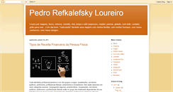 Desktop Screenshot of pedrorloureiro.blogspot.com