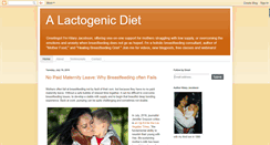Desktop Screenshot of lactogenicdiet.blogspot.com