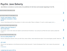 Tablet Screenshot of janedoherty.blogspot.com