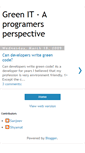 Mobile Screenshot of color-it-green.blogspot.com
