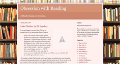 Desktop Screenshot of obsessionwithreading.blogspot.com