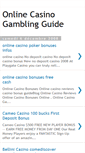 Mobile Screenshot of best-online-casino-gambling-guide.blogspot.com
