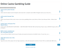 Tablet Screenshot of best-online-casino-gambling-guide.blogspot.com