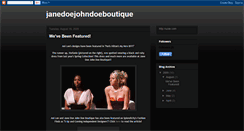Desktop Screenshot of janedoejohndoeboutique.blogspot.com
