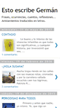 Mobile Screenshot of escribegerman.blogspot.com