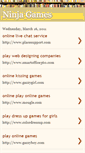 Mobile Screenshot of ninjagames-games.blogspot.com