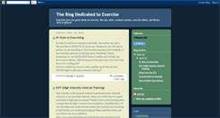 Desktop Screenshot of exercise411.blogspot.com