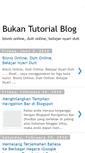 Mobile Screenshot of bukan-tutorial-blog.blogspot.com