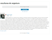 Tablet Screenshot of esculturasdeangostura.blogspot.com