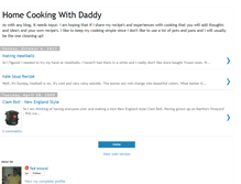 Tablet Screenshot of homecookingwithdaddy.blogspot.com