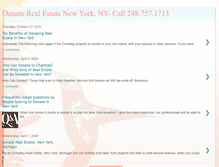 Tablet Screenshot of donaterealestatenewyork.blogspot.com