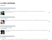 Tablet Screenshot of laideaolvidada.blogspot.com