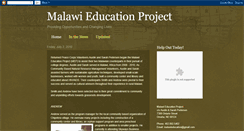 Desktop Screenshot of malawieducation.blogspot.com