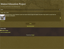 Tablet Screenshot of malawieducation.blogspot.com