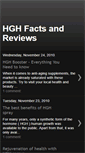 Mobile Screenshot of hgh-facts-reviews.blogspot.com