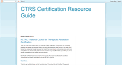 Desktop Screenshot of ctrs-resource-guide.blogspot.com