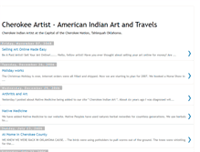 Tablet Screenshot of cherokee-art.blogspot.com