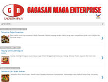 Tablet Screenshot of gagasanniaga.blogspot.com