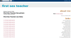 Desktop Screenshot of first-sex-teacher.blogspot.com