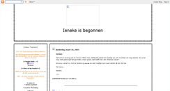 Desktop Screenshot of ientje.blogspot.com