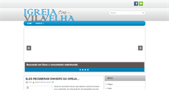 Desktop Screenshot of igrejaemvilavelha.blogspot.com