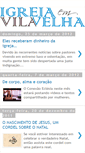 Mobile Screenshot of igrejaemvilavelha.blogspot.com