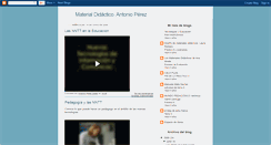Desktop Screenshot of aplmaterialdidactico.blogspot.com