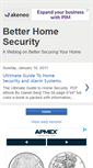 Mobile Screenshot of better-homesecurity.blogspot.com