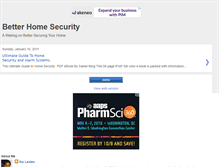 Tablet Screenshot of better-homesecurity.blogspot.com