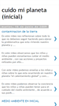 Mobile Screenshot of cuidomiplanetainicial.blogspot.com