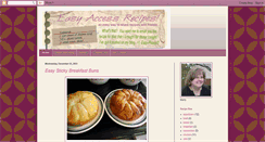 Desktop Screenshot of easyaccessrecipes.blogspot.com