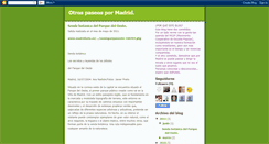 Desktop Screenshot of otrospaseospormadrid.blogspot.com