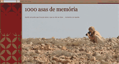 Desktop Screenshot of 1000asasdememoria.blogspot.com