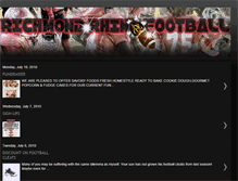 Tablet Screenshot of grrichmondfootball.blogspot.com