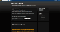 Desktop Screenshot of gorillacloud.blogspot.com