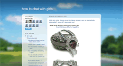 Desktop Screenshot of howtochatwithgirls.blogspot.com