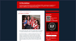 Desktop Screenshot of futblogeras.blogspot.com