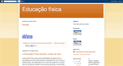 Desktop Screenshot of educadorfisico1.blogspot.com