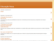 Tablet Screenshot of educadorfisico1.blogspot.com