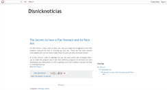 Desktop Screenshot of disnicknoticias.blogspot.com