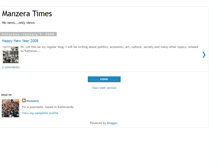 Tablet Screenshot of manzeratimes.blogspot.com