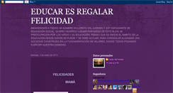 Desktop Screenshot of educarencomunionsocial.blogspot.com