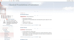 Desktop Screenshot of barnardcfl.blogspot.com